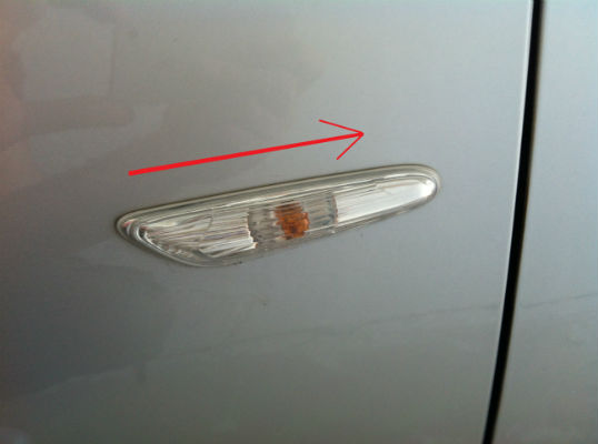 Bmw e90 seitenblinker birne wechseln #5