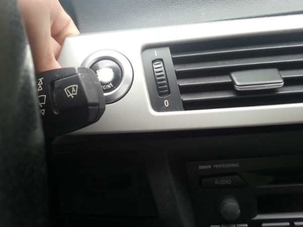 Bmw 1er start stop knopf ausbauen