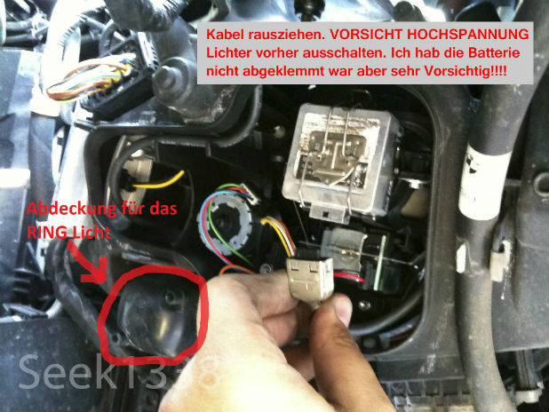 Bmw e90 xenon standlicht wechseln #4