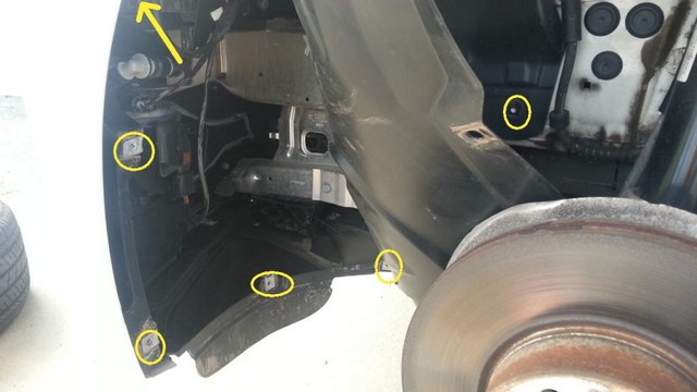 Radhausschale entfernen