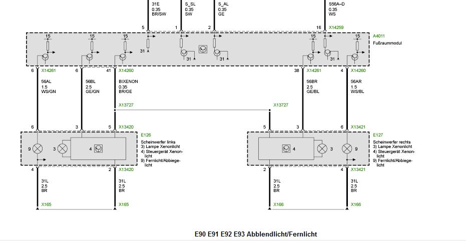 Bmw E46 Schaltplan Rückleuchten