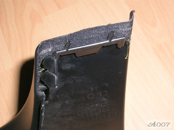 Knarzstelle Ueberklebt