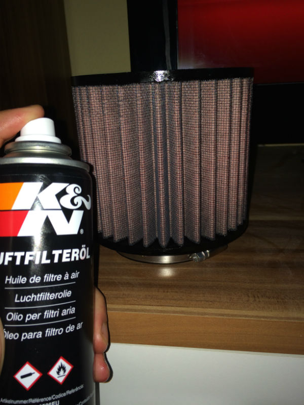Anleitung K&N Sportluftfilter Reinigen