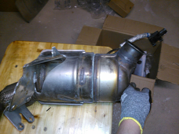 Diesel Partikelfilter (DPF) 320d M47D20TU2 entfernen
