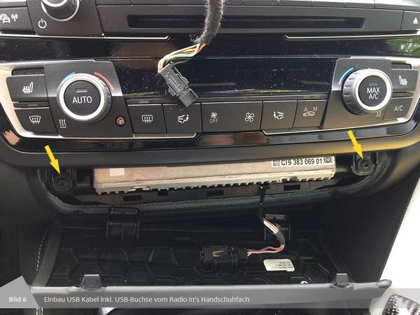 Klimasteuerung mit Torx lösen