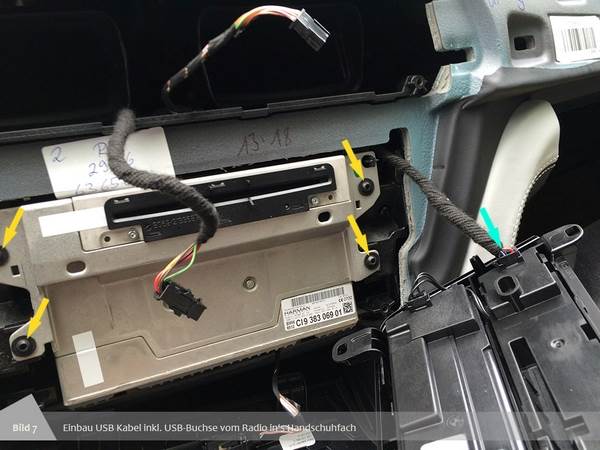 Radio mit Torx lösen