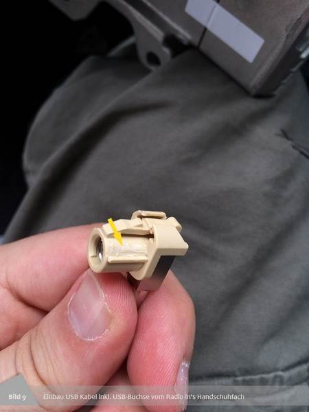 Modifikation am bestellten USB-Kabel